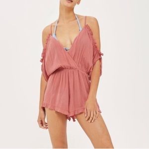 Topshop Romper/Swim Cover